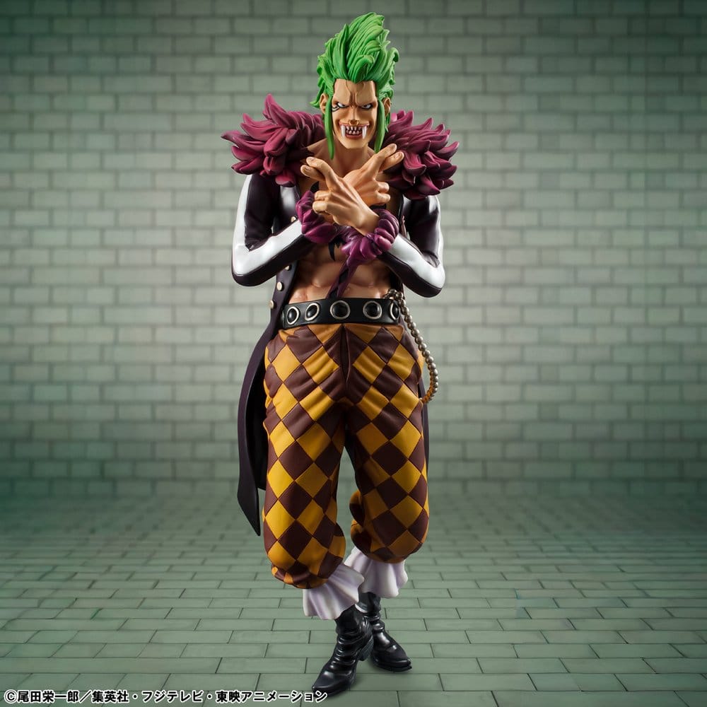 Megahouse One Piece Portrait.Of.Pirates Bartolomeo The Cannibal Limited Edition Figur