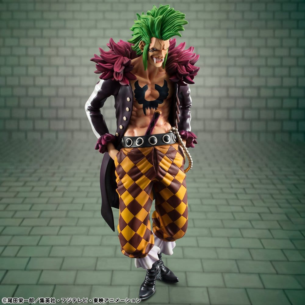 Megahouse One Piece Portrait.Of.Pirates Bartolomeo The Cannibal Limited Edition Figur