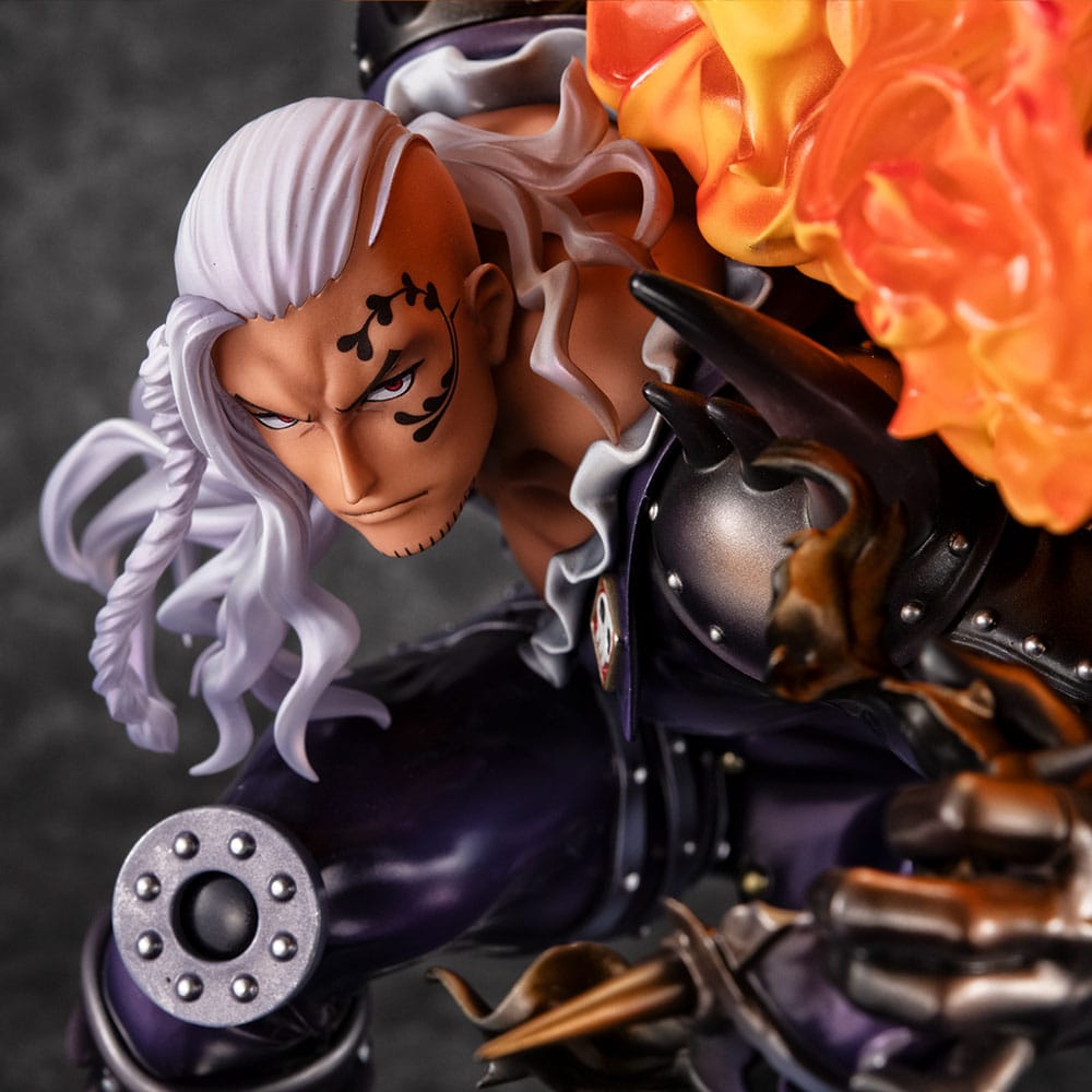 Megahouse One Piece Portrait Of Pirates Beasts Pirates All-Stars King WA-MAXIMUM Statue