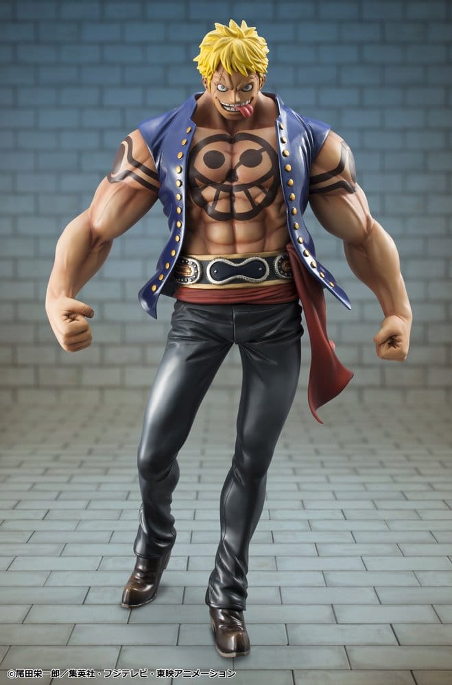 Megahouse One Piece Portrait.Of.Pirates Bellamy the Hyena Sailing Again Figur