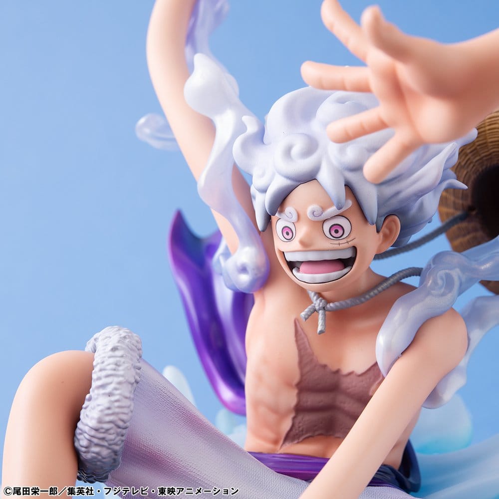 Megahouse One Piece Portrait.Of.Pirates Monkey D. Luffy Evolutionary History Figur