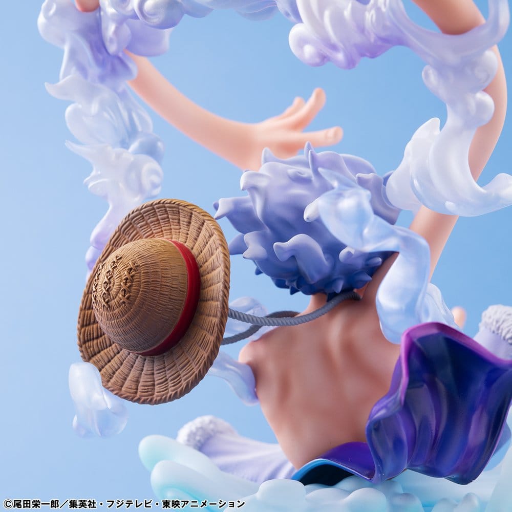 Megahouse One Piece Portrait.Of.Pirates Monkey D. Luffy Evolutionary History Figur