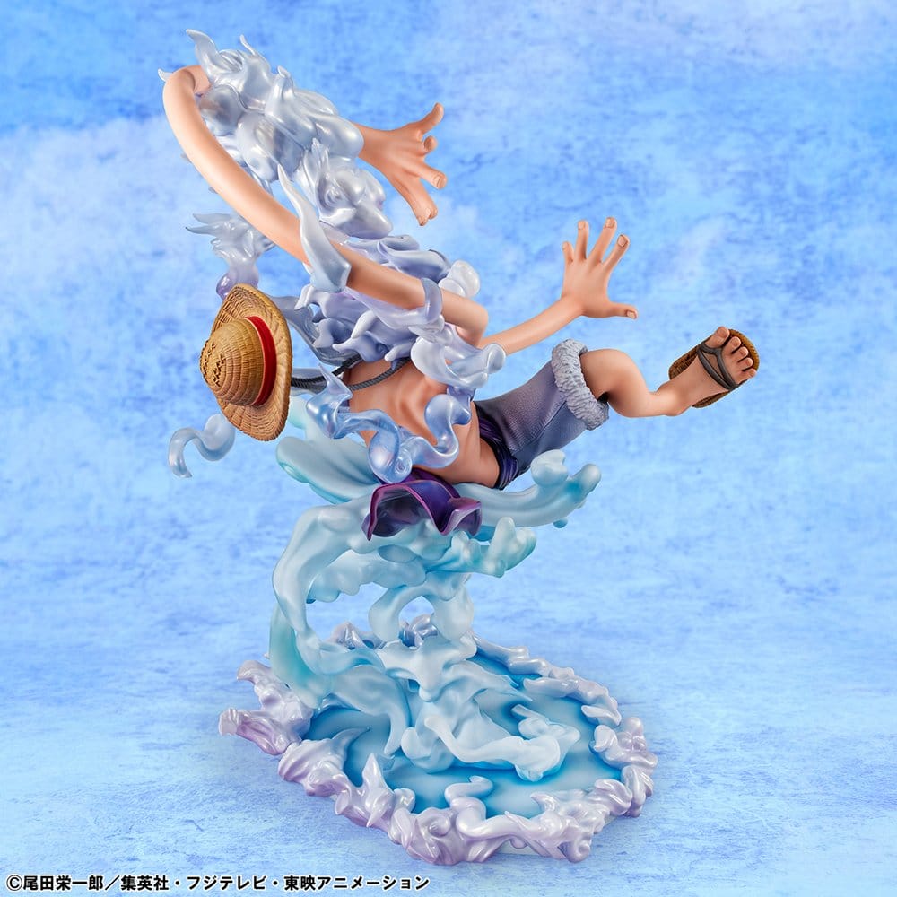 Megahouse One Piece Portrait.Of.Pirates Monkey D. Luffy Evolutionary History Figur