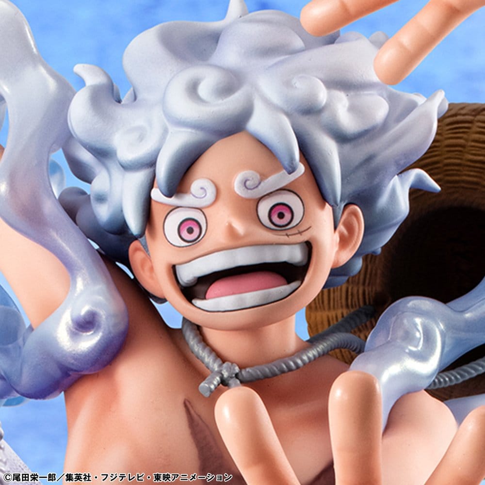 Megahouse One Piece Portrait.Of.Pirates Monkey D. Luffy Evolutionary History Figur