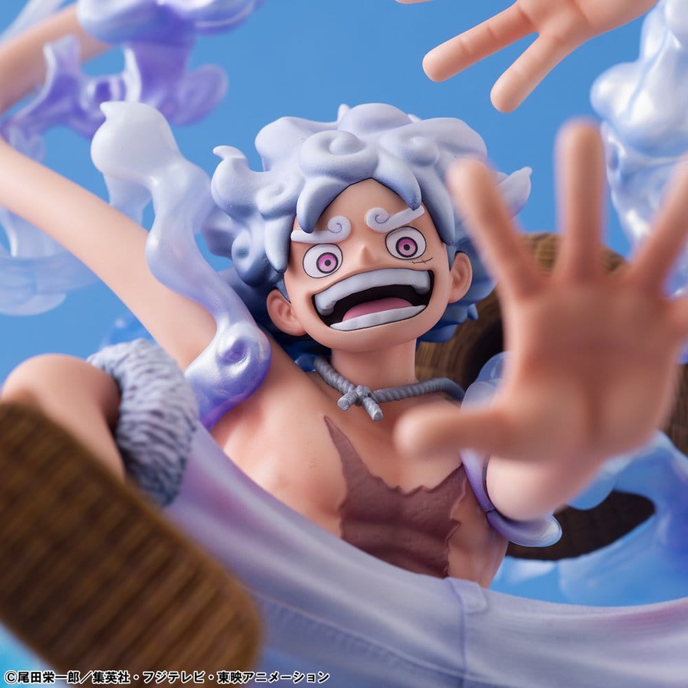 Megahouse One Piece Portrait.Of.Pirates Monkey D. Luffy Evolutionary History Figur