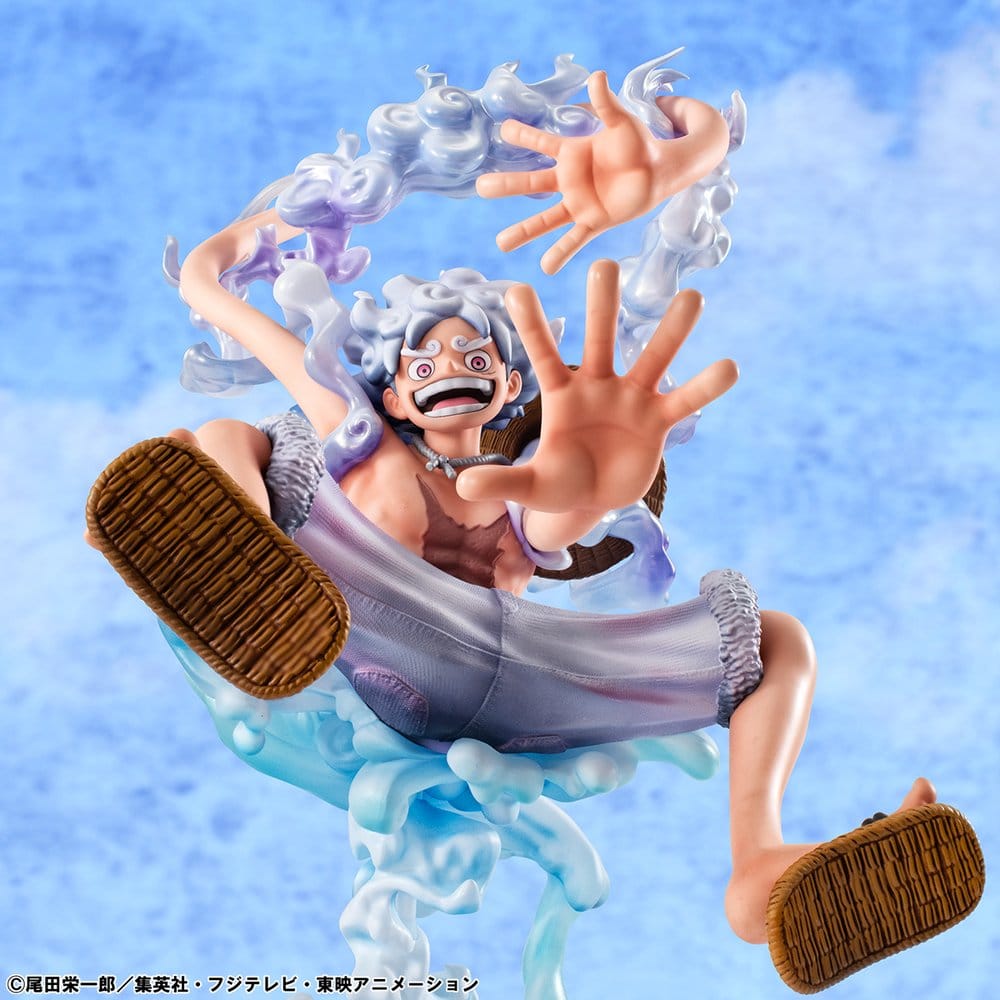 Megahouse One Piece Portrait.Of.Pirates Monkey D. Luffy Evolutionary History Figur