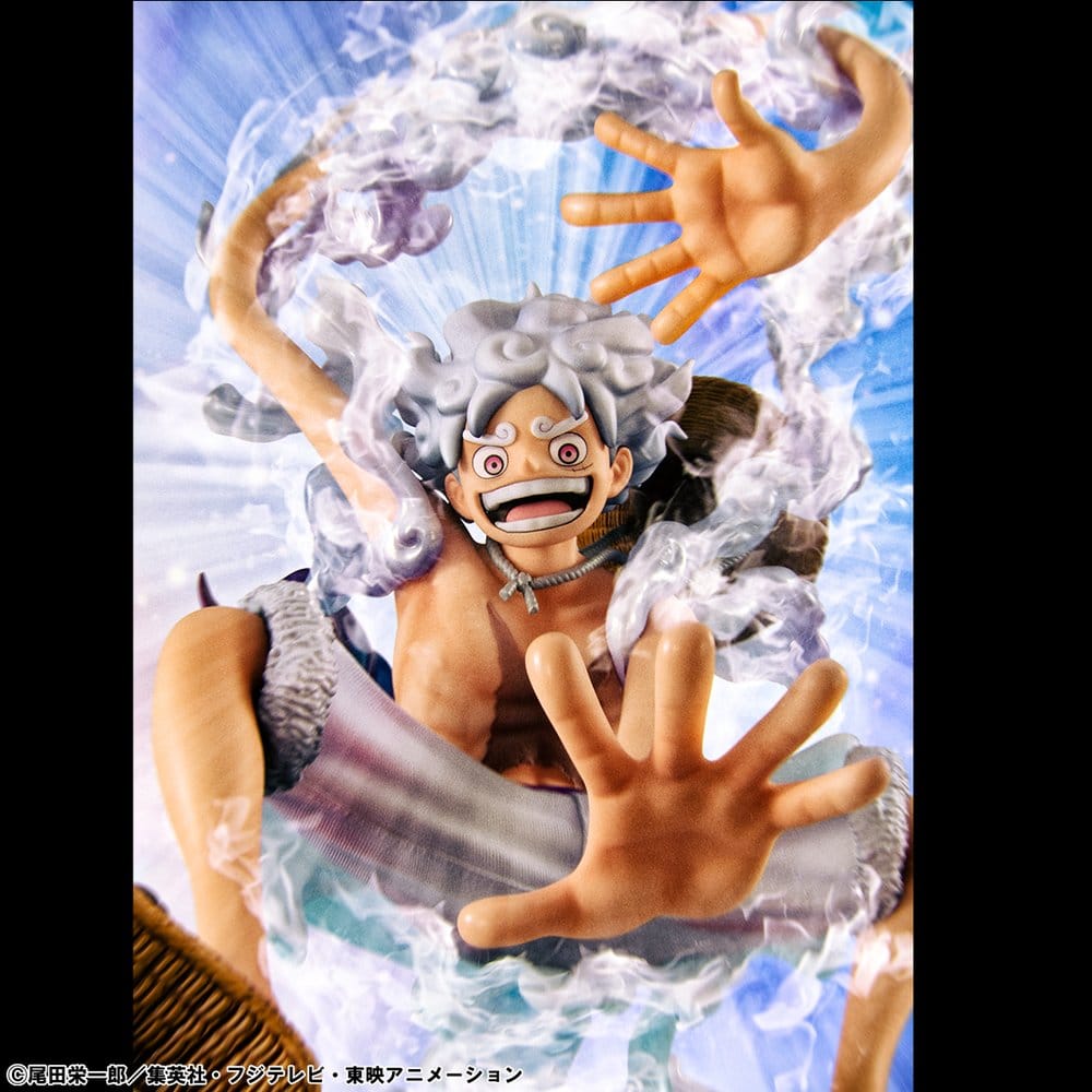 Megahouse One Piece Portrait.Of.Pirates Monkey D. Luffy Evolutionary History Figur