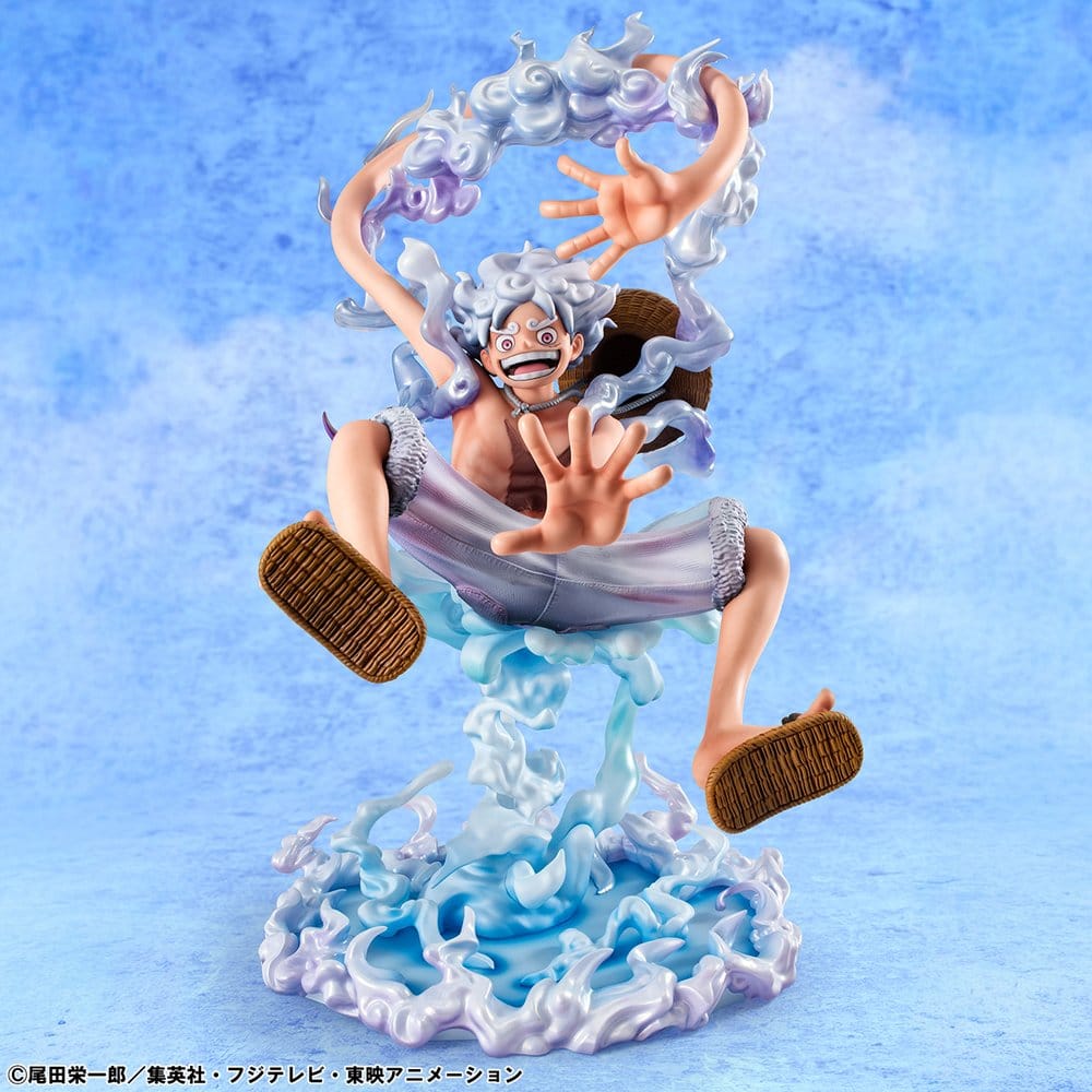 Megahouse One Piece Portrait.Of.Pirates Monkey D. Luffy Evolutionary History Figur