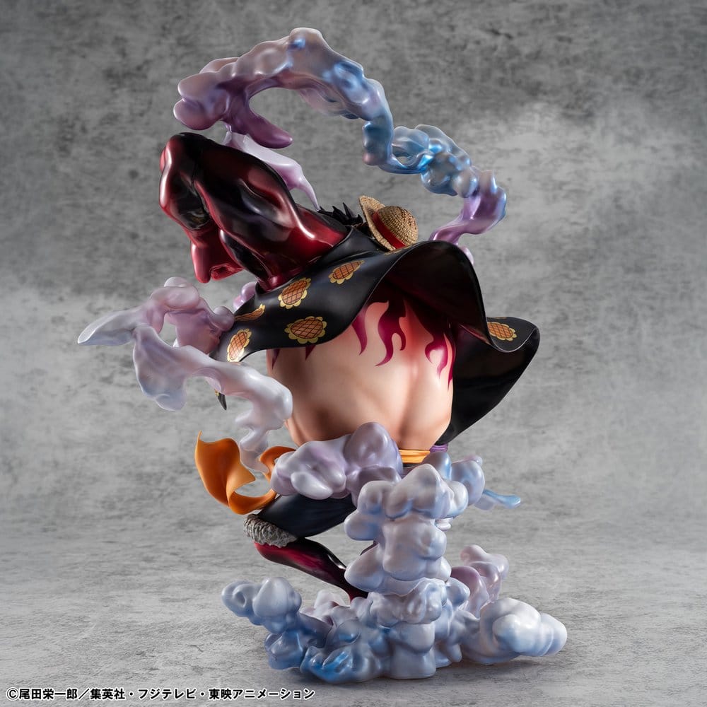 Megahouse One Piece Portrait.Of.Pirates SA-Maximum Monkey D. Ruffy Gear 4 Bounce-Man 10th Limited Ver. Figur