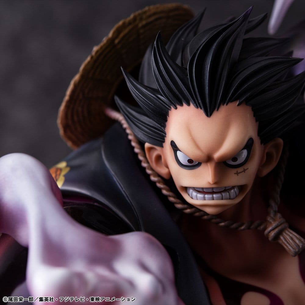 Megahouse One Piece Portrait.Of.Pirates SA-Maximum Monkey D. Ruffy Gear 4 Bounce-Man 10th Limited Ver. Figur
