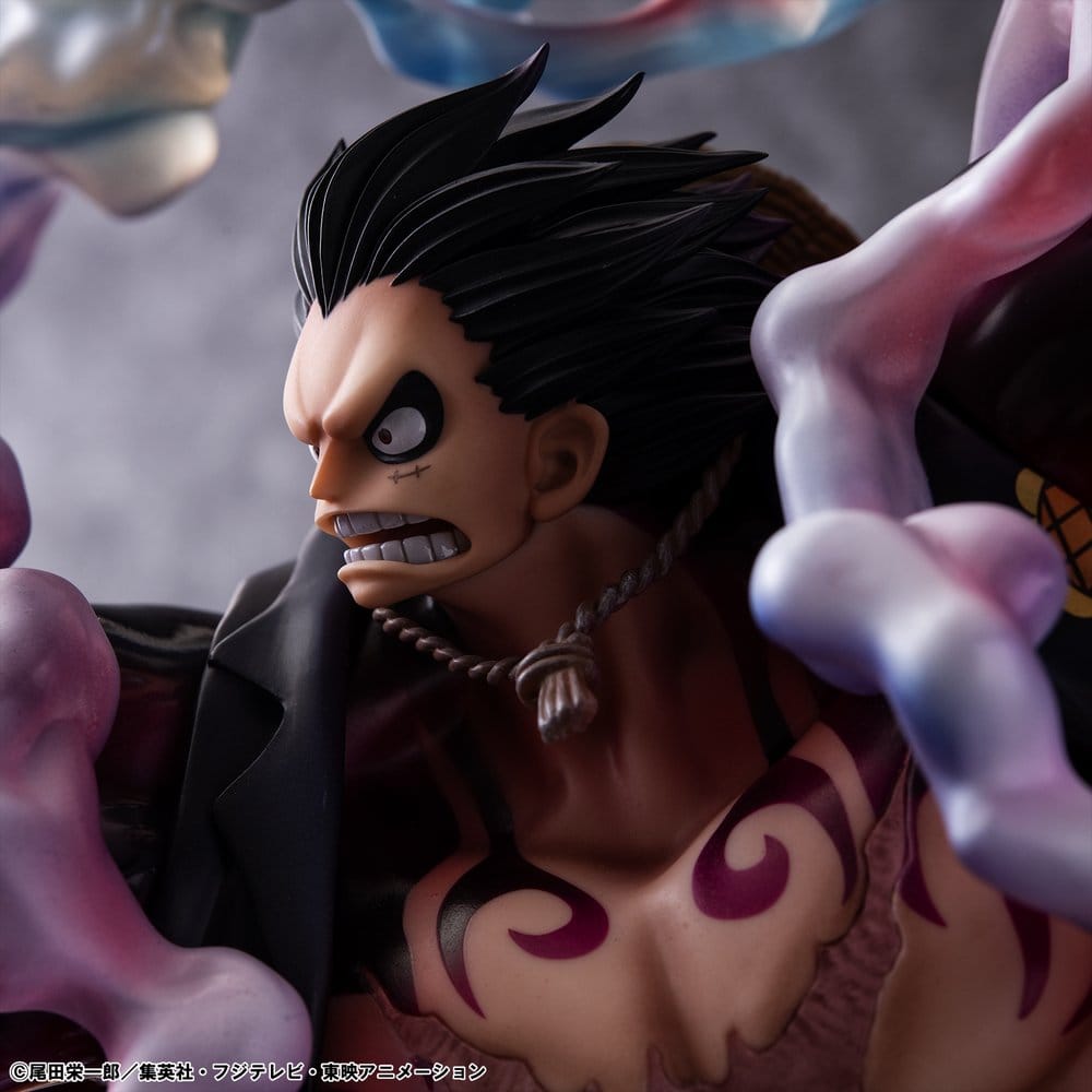 Megahouse One Piece Portrait.Of.Pirates SA-Maximum Monkey D. Ruffy Gear 4 Bounce-Man 10th Limited Ver. Figur