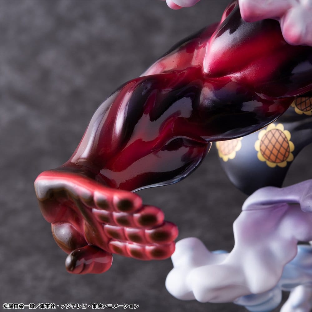 Megahouse One Piece Portrait.Of.Pirates SA-Maximum Monkey D. Ruffy Gear 4 Bounce-Man 10th Limited Ver. Figur