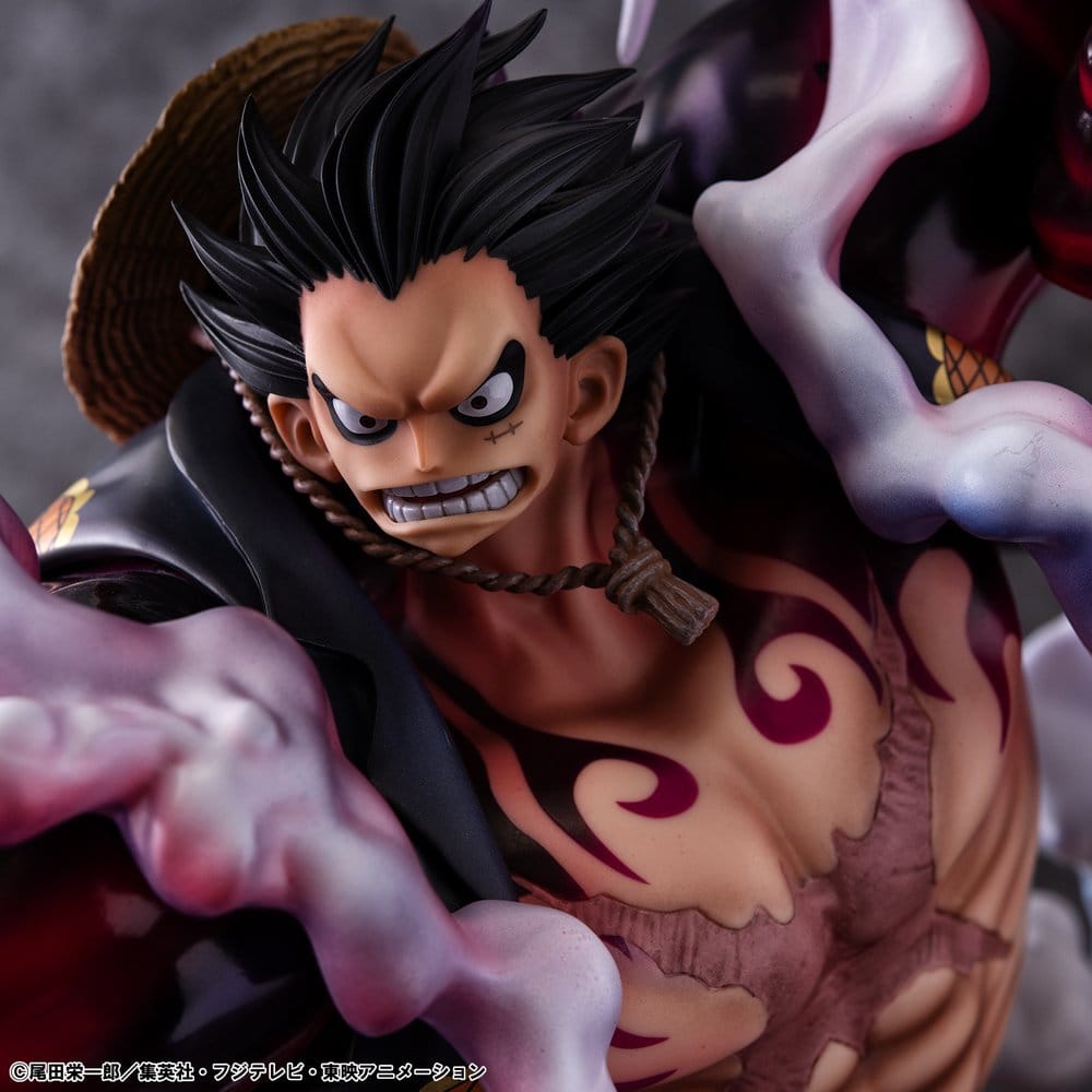 Megahouse One Piece Portrait.Of.Pirates SA-Maximum Monkey D. Ruffy Gear 4 Bounce-Man 10th Limited Ver. Figur