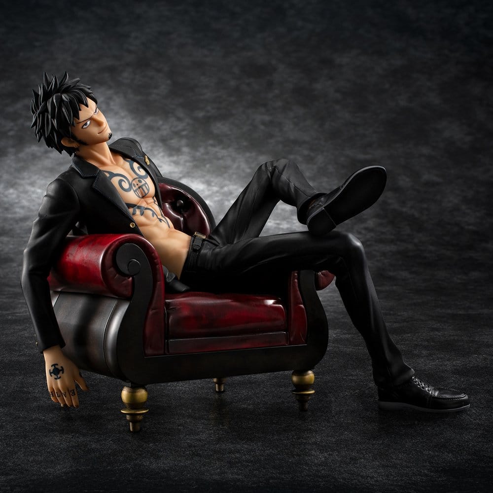Megahouse One Piece Portrait.Of.Pirates Trafalgar Law S.O.C Ver.R Figur