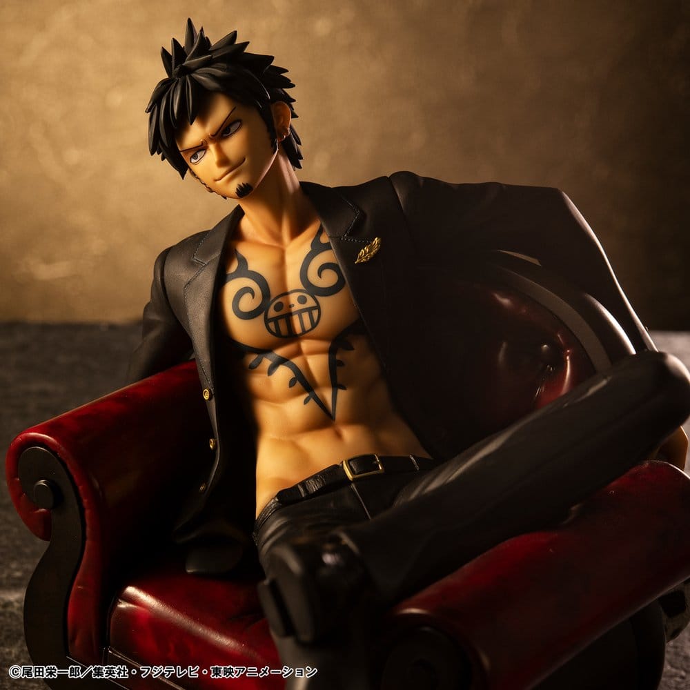 Megahouse One Piece Portrait.Of.Pirates Trafalgar Law S.O.C Ver.R Figur
