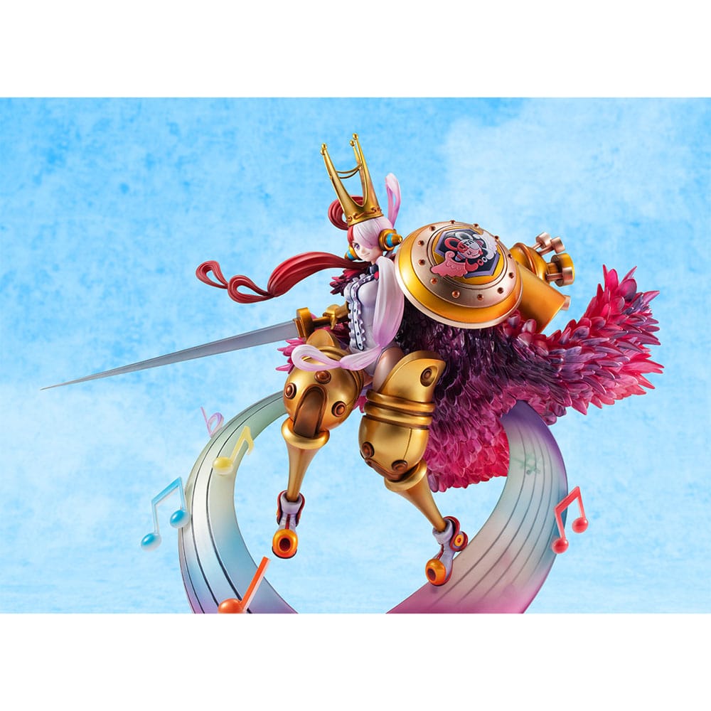 Megahouse One Piece Portrait Of Pirates Uta I´m Invincible Red Maximum Statue