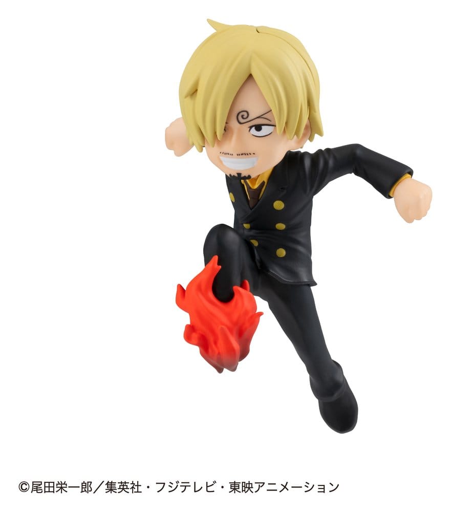 Megahouse One Piece Tobimas Minifiguren Blind Box Display 6 Pack