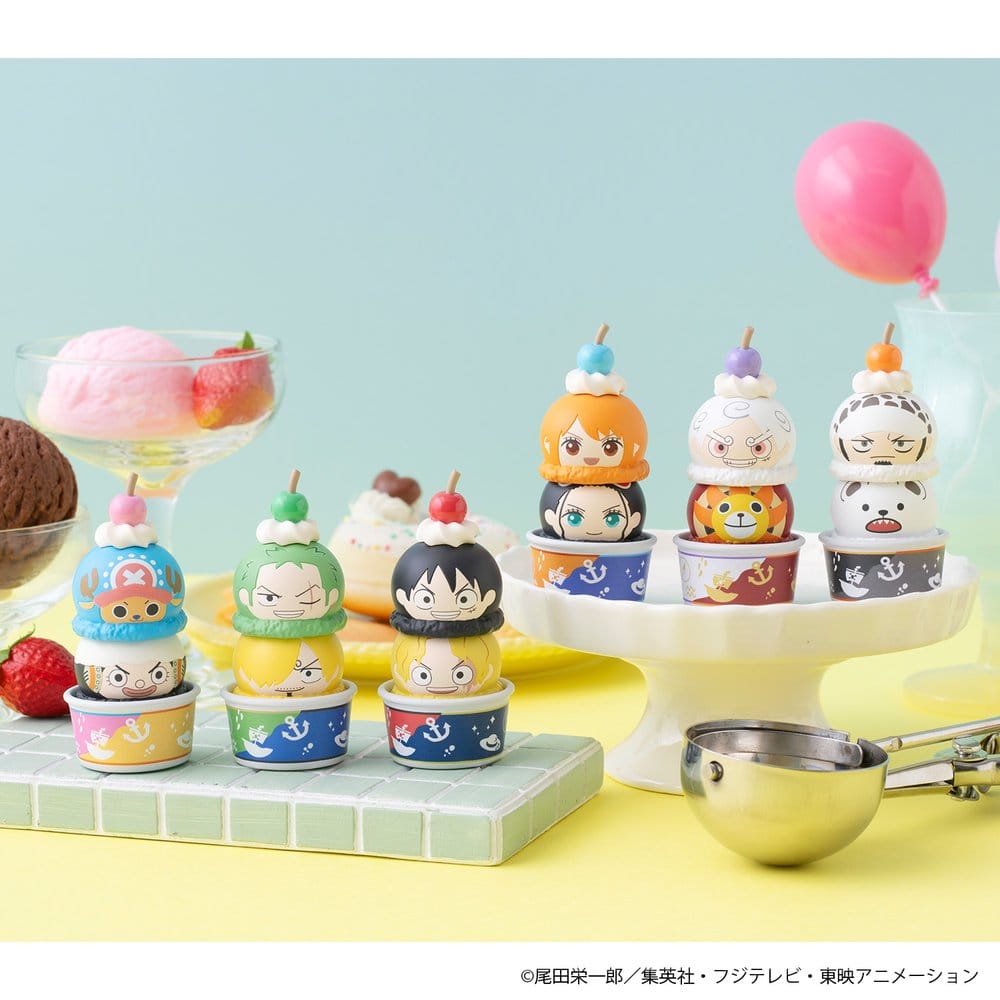 Megahouse One Piece Tsumichen Stack Up Change Sammelfiguren 6er-Pack
