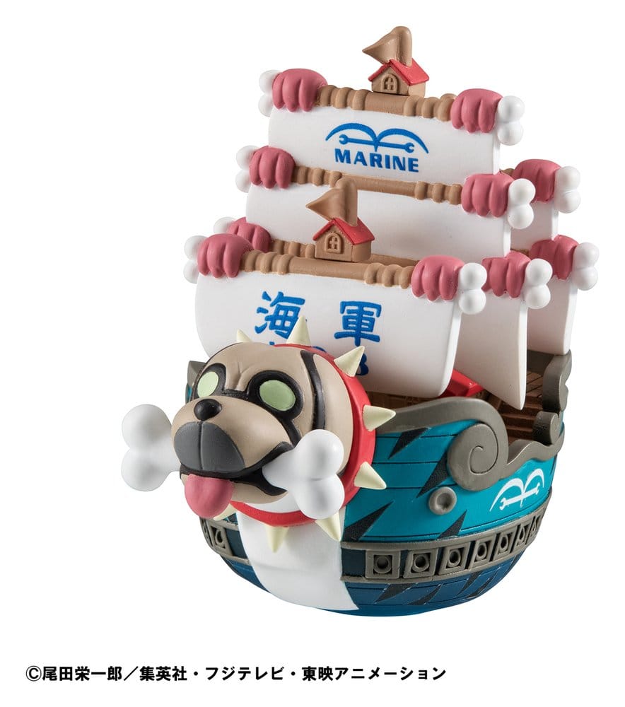 Megahouse One Piece YuraColle Series Grand Line Collection Set Vol.3 Minifiguren