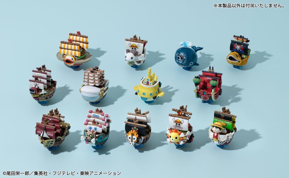 Megahouse One Piece YuraColle Series Grand Line Collection Set Vol.3 Minifiguren