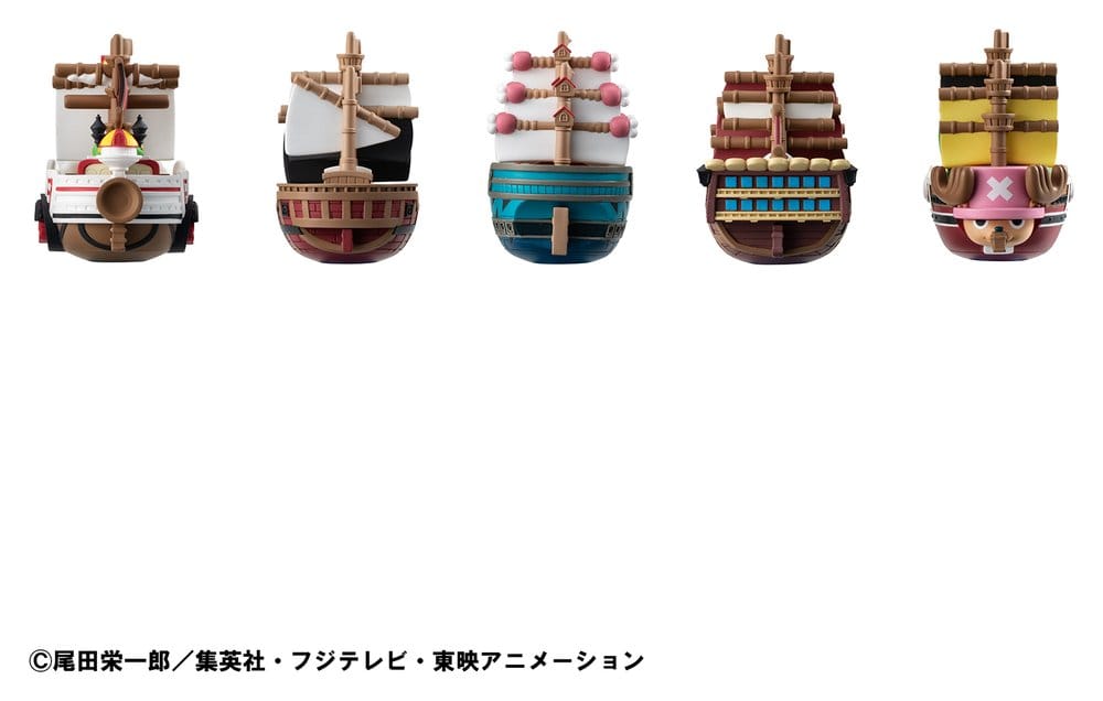 Megahouse One Piece YuraColle Series Grand Line Collection Set Vol.3 Minifiguren