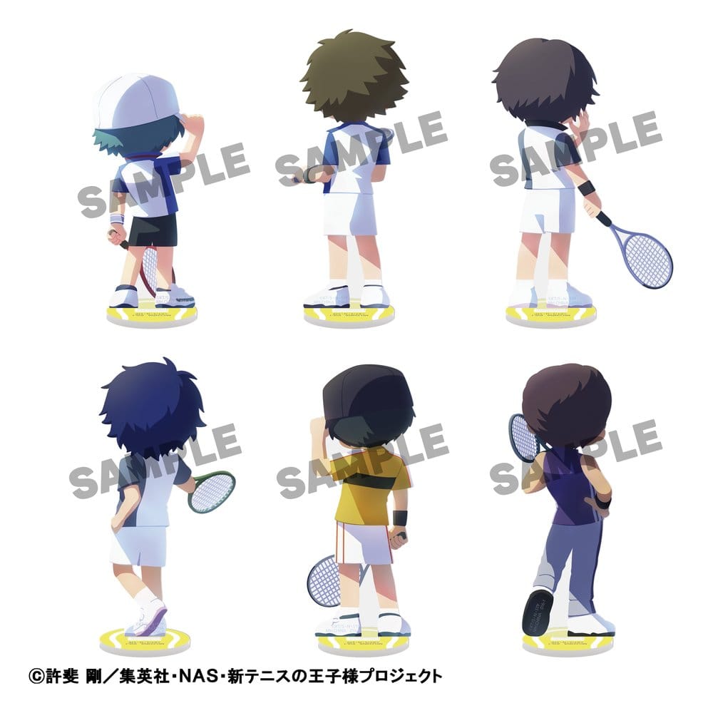 Megahouse The New Prince Of Tennis Irusta Minifiguren Vol.1 Irusta Blind Box Display