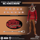 Mezco Toys Batman: Die Zeichentrickserie One:12 Collective Actionfigur Scarecrow 17 cm
