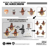 Mezco Toys Batman: Die Zeichentrickserie One:12 Collective Actionfigur Scarecrow 17 cm