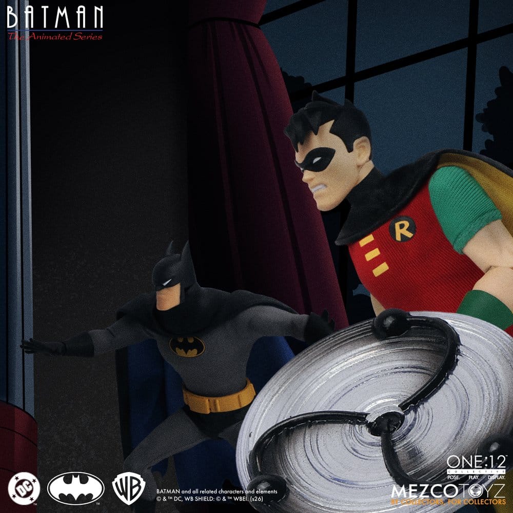 Mezco Toys Batman Die Zeichentrickserie Robin One:12 Collective 1/12 Actionfigur