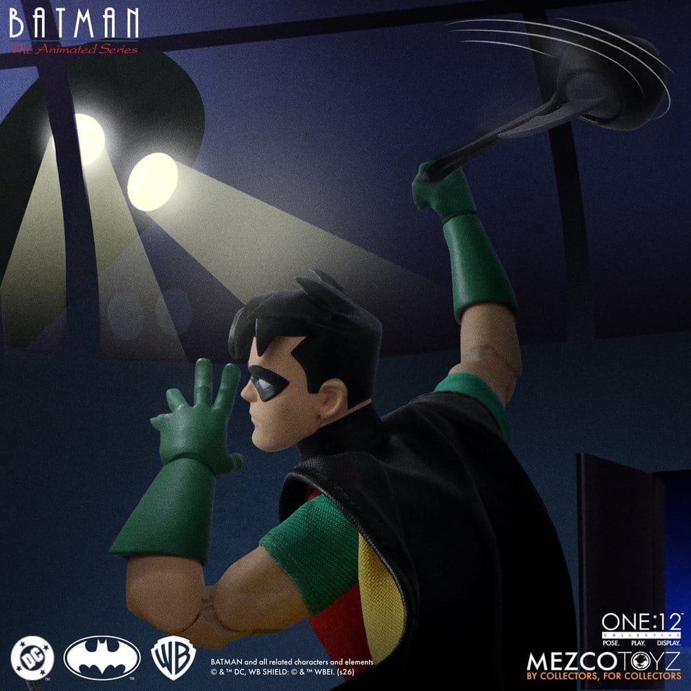 Mezco Toys Batman Die Zeichentrickserie Robin One:12 Collective 1/12 Actionfigur