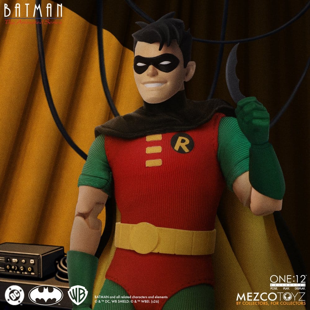 Mezco Toys Batman Die Zeichentrickserie Robin One:12 Collective 1/12 Actionfigur