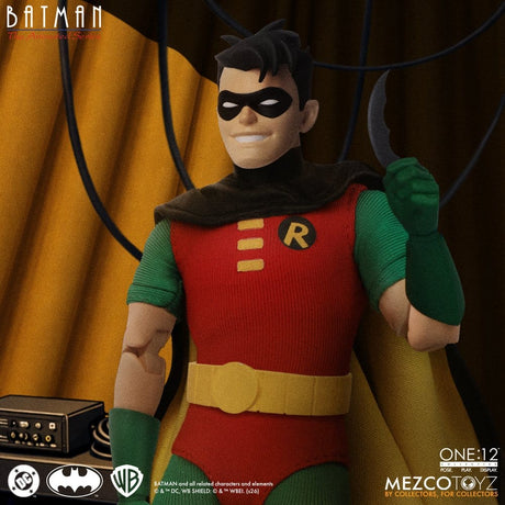 Mezco Toys Batman Die Zeichentrickserie Robin One:12 Collective 1/12 Actionfigur