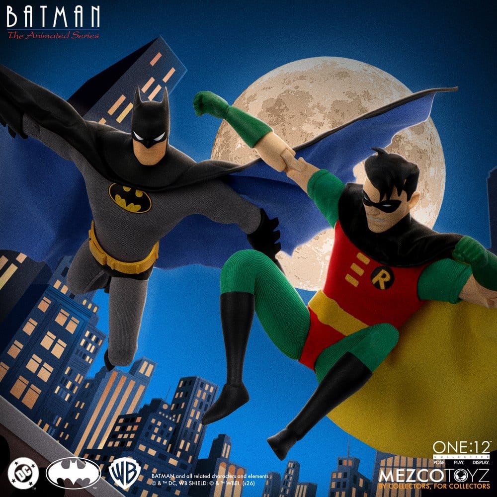 Mezco Toys Batman Die Zeichentrickserie Robin One:12 Collective 1/12 Actionfigur