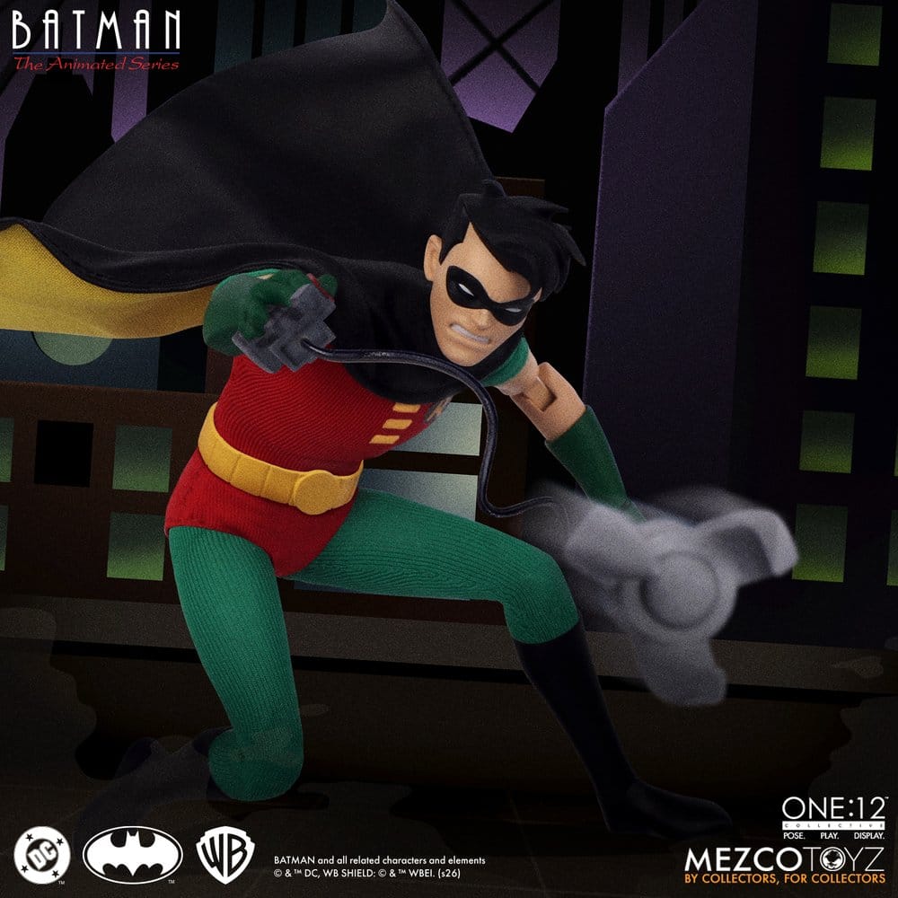 Mezco Toys Batman Die Zeichentrickserie Robin One:12 Collective 1/12 Actionfigur