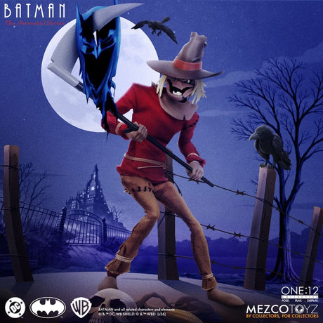 Mezco Toys Batman Die Zeichentrickserie Scarecrow One:12 Collective 1/12 Actionfigur
