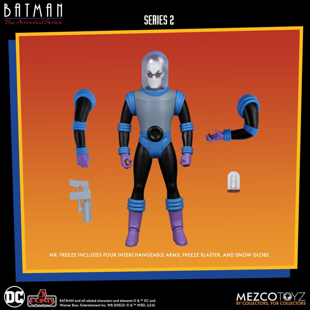 Mezco Toys Batman The Animated Series 2 Batman 5 Points Deluxe Box Set Actionfigur