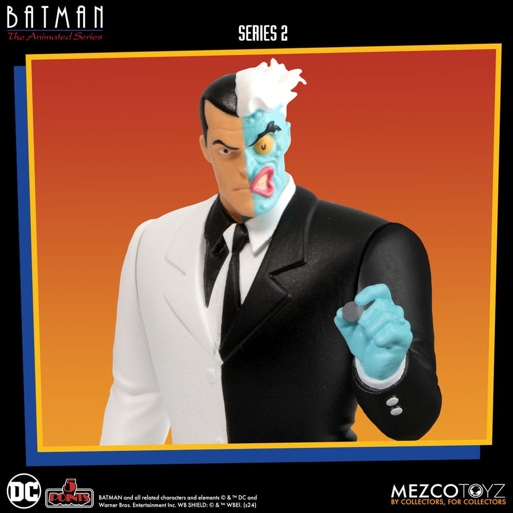 Mezco Toys Batman The Animated Series 2 Batman 5 Points Deluxe Box Set Actionfigur