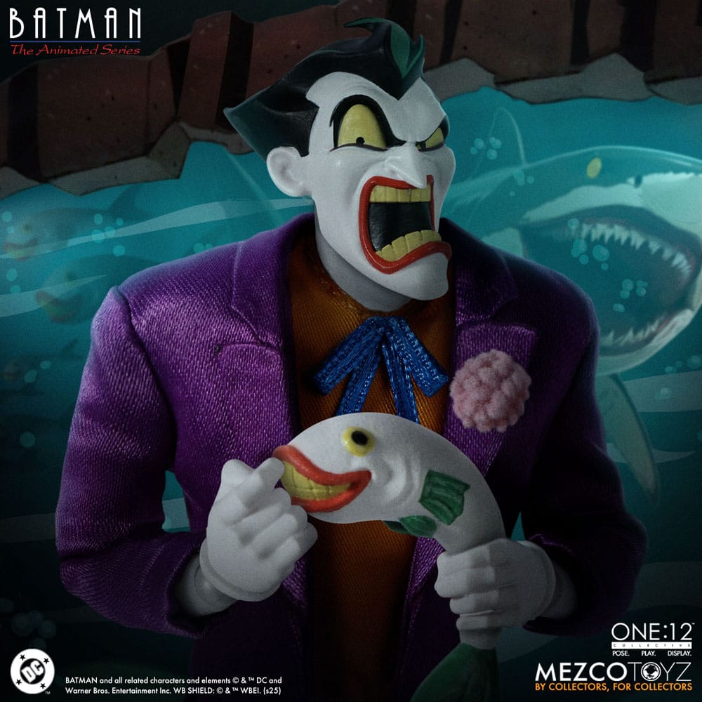 Mezco Toys Batman The Animated Series The Joker 1/12 Actionfigur