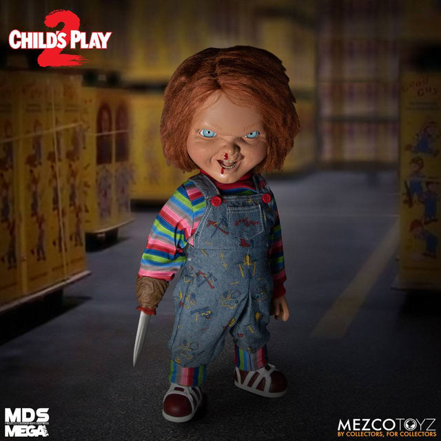 Mezco Toys Chucky Die Mörderpuppe 2 Menacing Chucky MDS Mega Scale Puppe