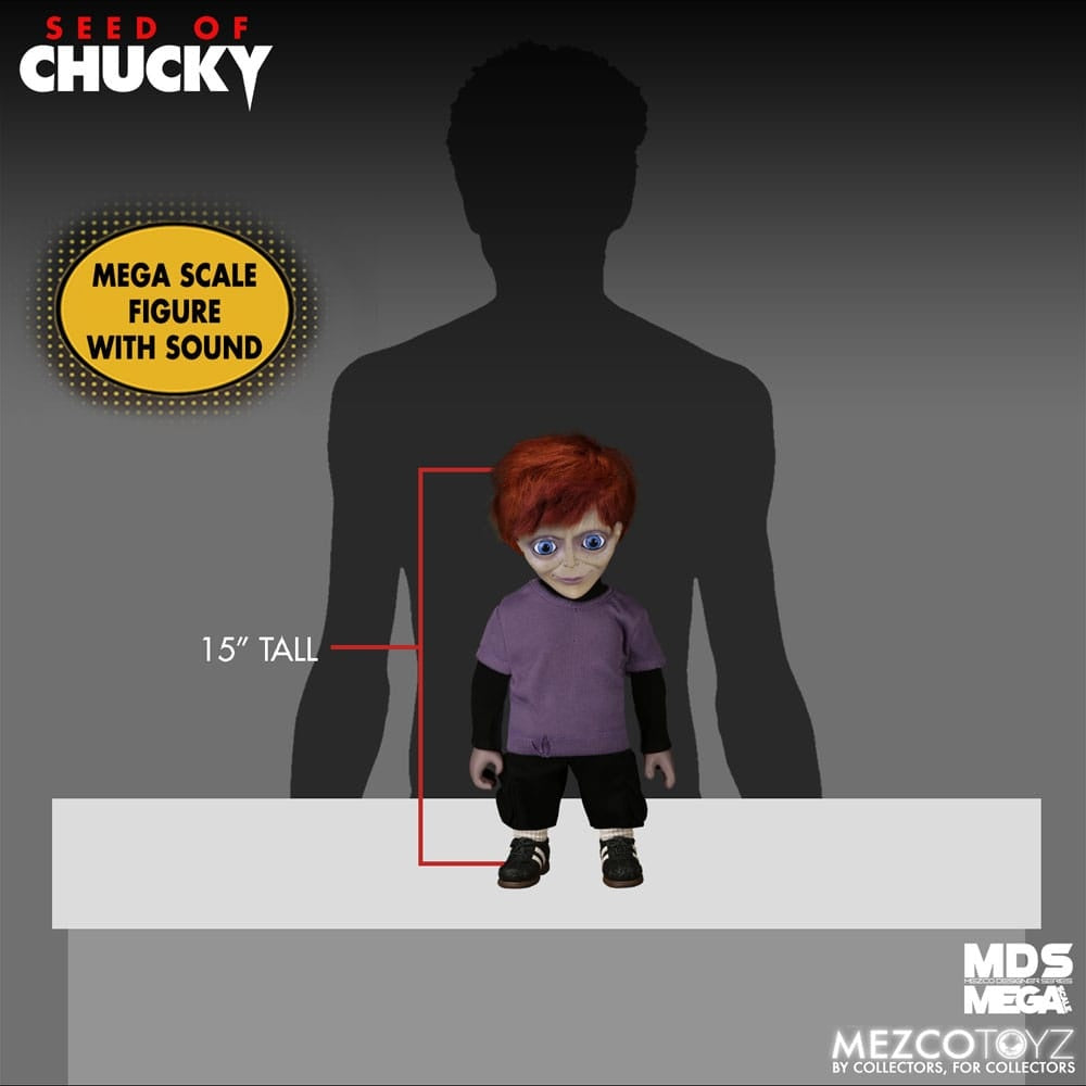 Mezco Toys Chucky Die Mörderpuppe Glen MDS Mega Scale Puppe