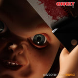 Mezco Toys Chucky Die Mörderpuppe Puppe Sneering Chucky mit Sound MDS Mega Scale