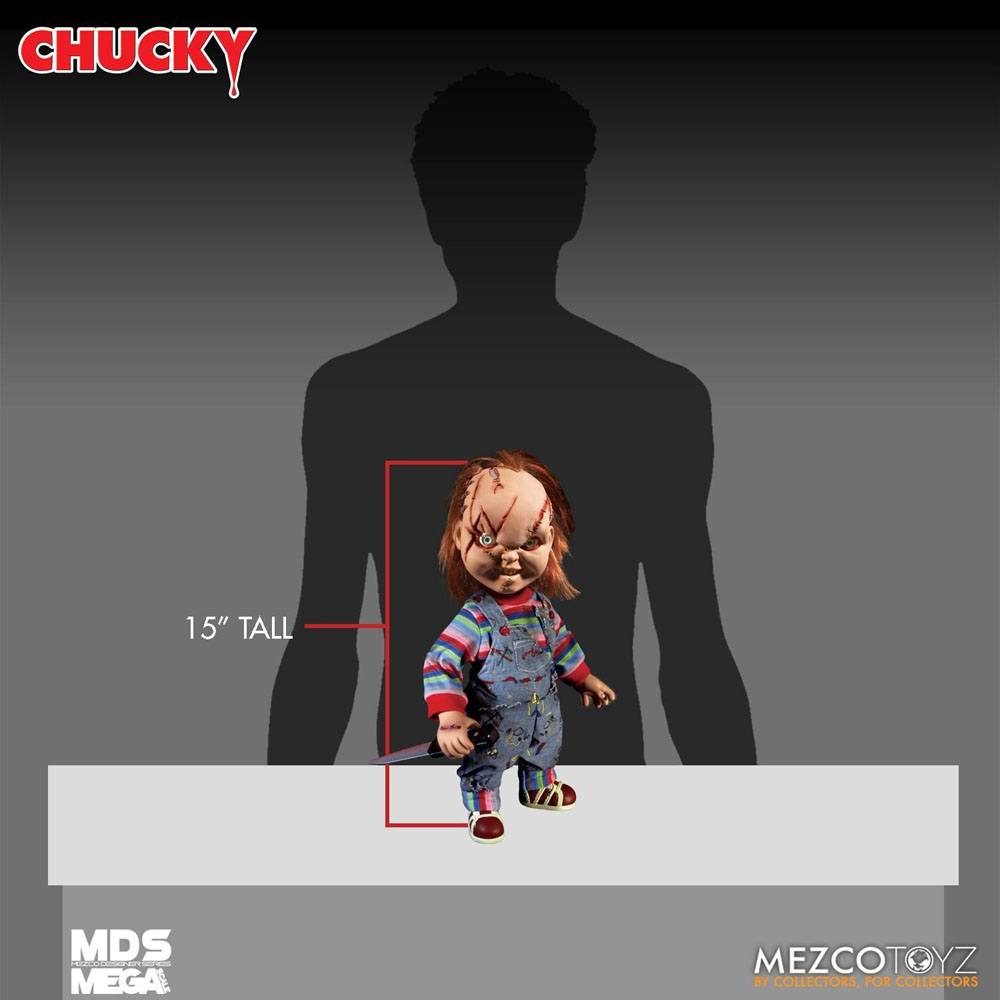 Mezco Toys Chucky und seine Braut Chucky MDS Mega Scale Puppe