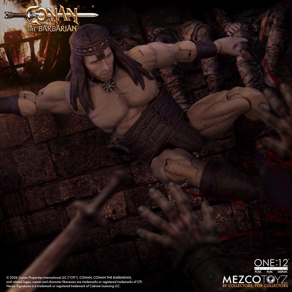 Mezco Toys Conan der Barbar - Conan (Pit Fighter Edition) One:12 Collective 1/12 Actionfigur