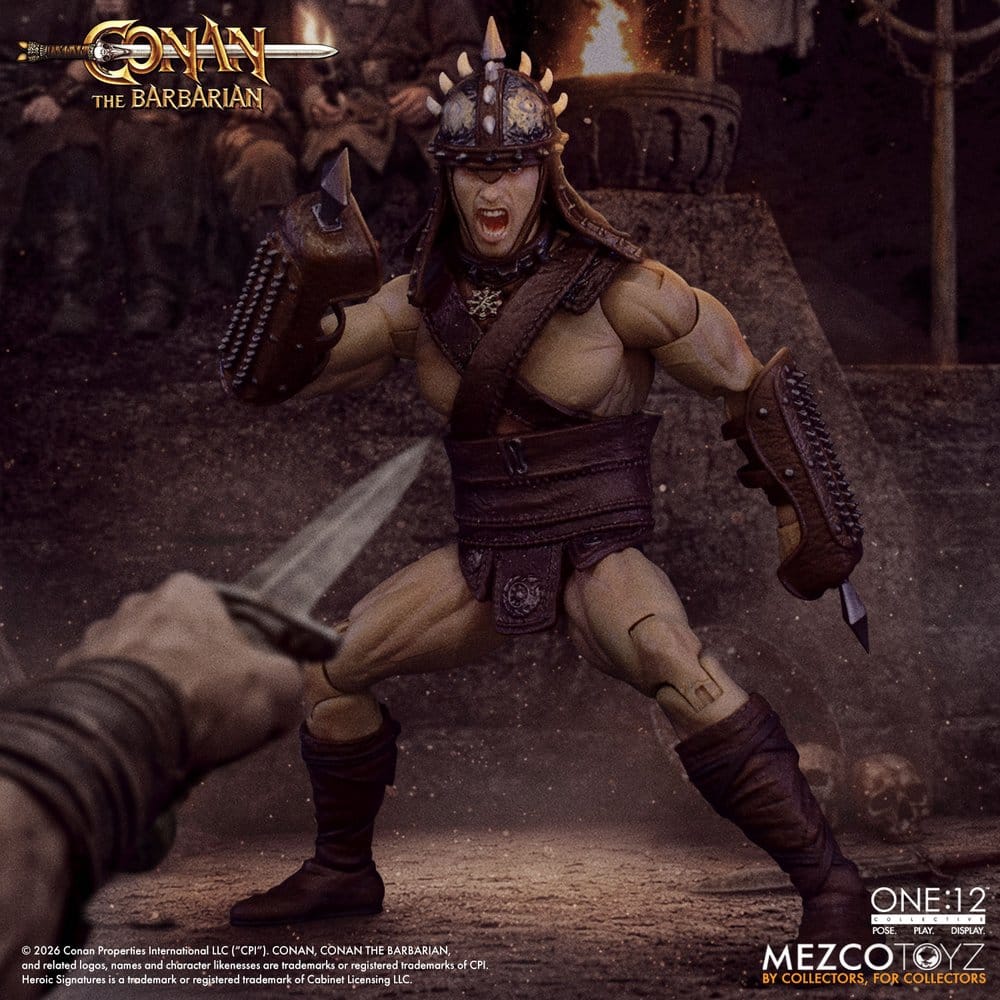 Mezco Toys Conan der Barbar - Conan (Pit Fighter Edition) One:12 Collective 1/12 Actionfigur