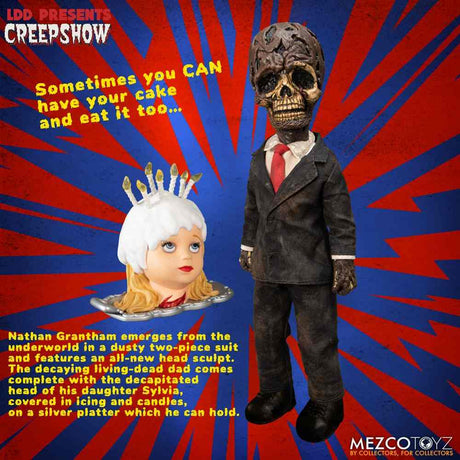 Mezco Toys Creepshow (1982) Nathan Grantham Father’s Day LDD Living Dead Dolls Puppe