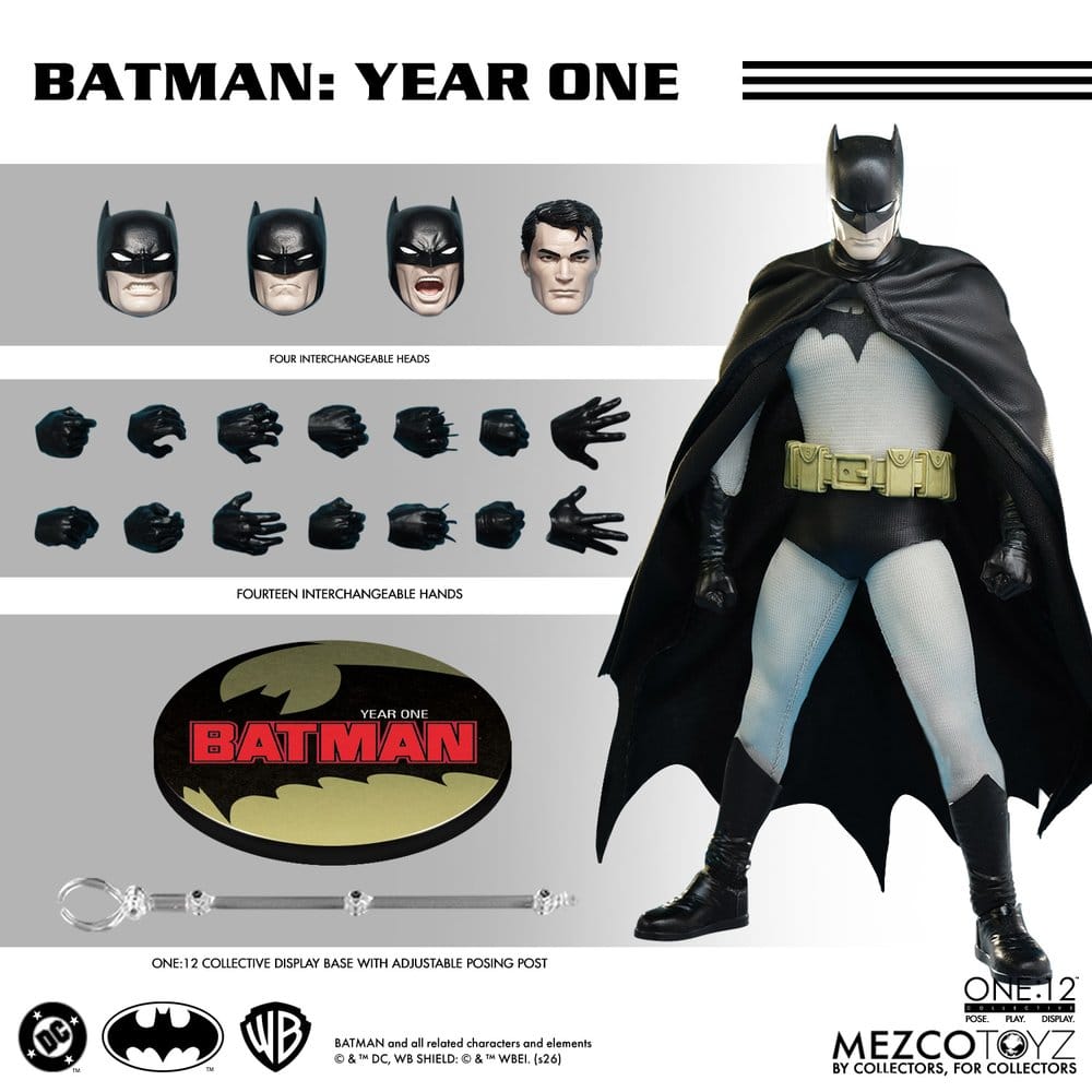 Mezco Toys DC Comics Batman Year One 1/12 Actionfigur