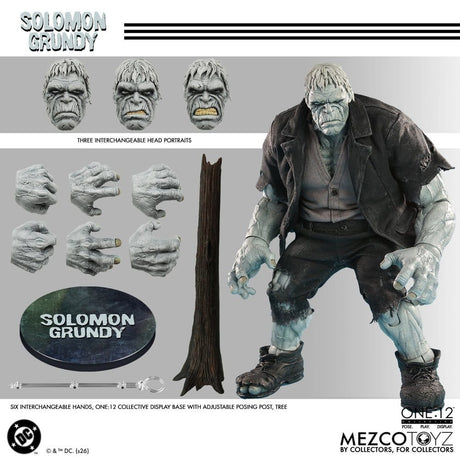 Mezco Toys DC Comics One:12 Collective Solomon Grundy 1/12 Actionfigur