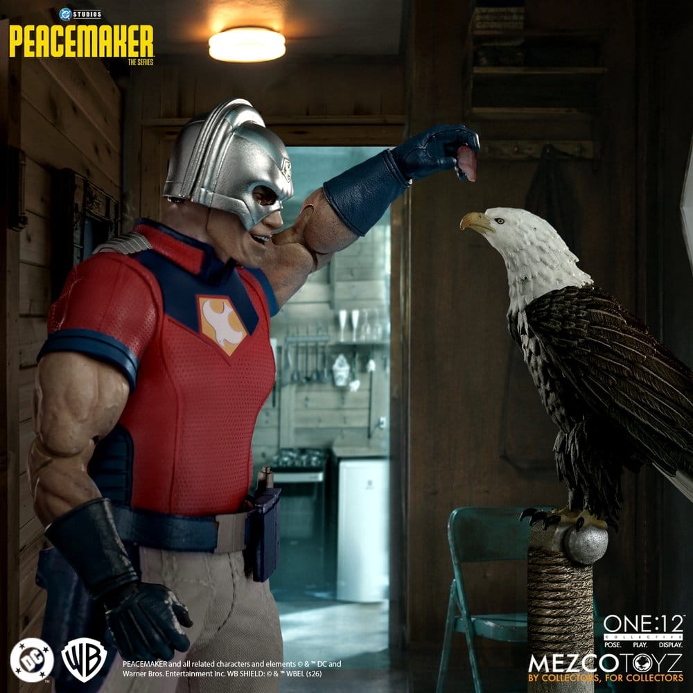 Mezco Toys DC Comics Peacemaker One:12 Collective 1/12 Actionfigur