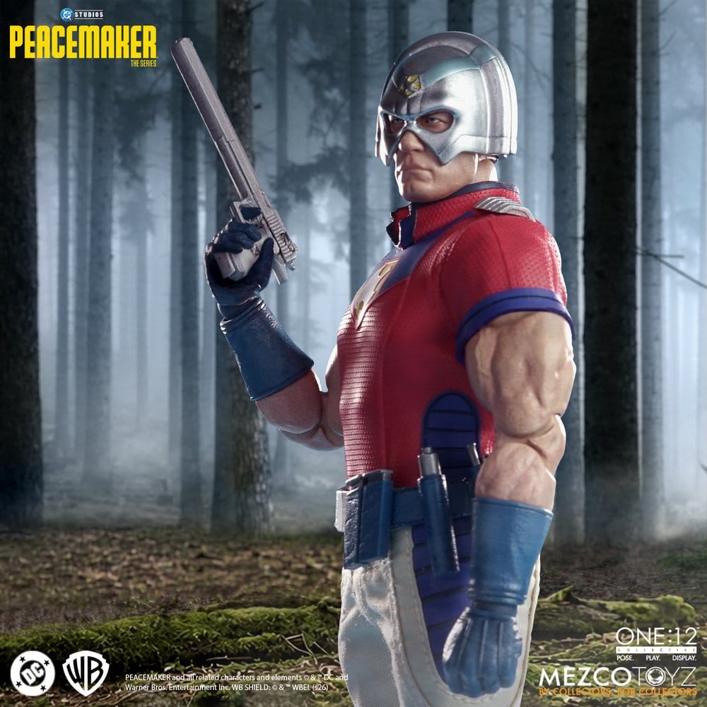 Mezco Toys DC Comics Peacemaker One:12 Collective 1/12 Actionfigur