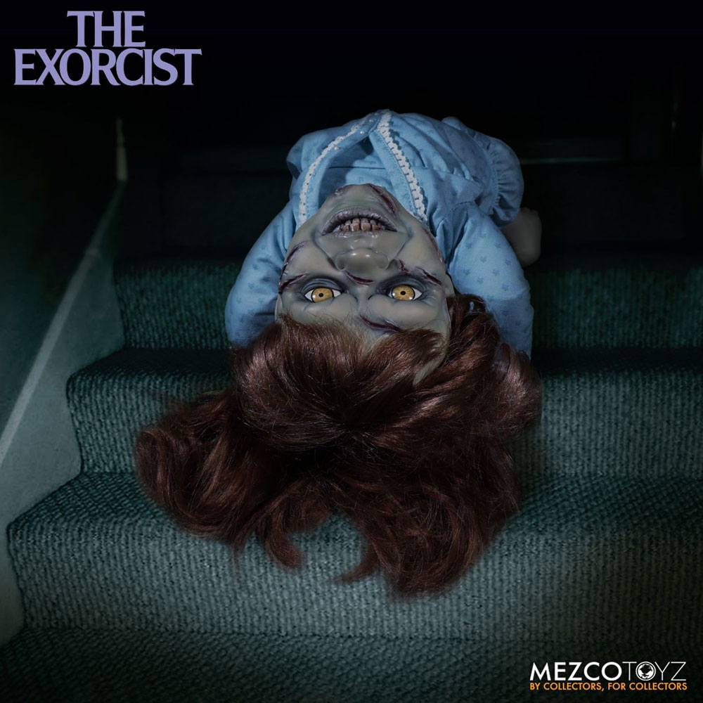 Mezco Toys Der Exorzist Regan MacNeil MDS Mega Scale Puppe
